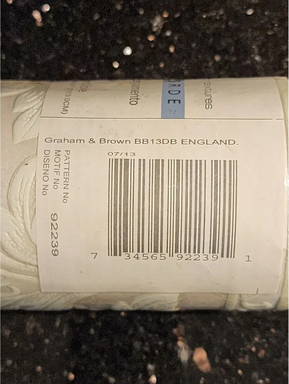 4 Graham & Brown COVER EASY Border Pre- Pasted Washable Strippable 15 Ft 41/2 Mt
